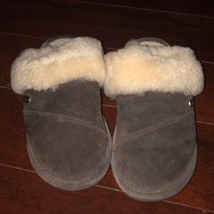 Sheepskin slippers